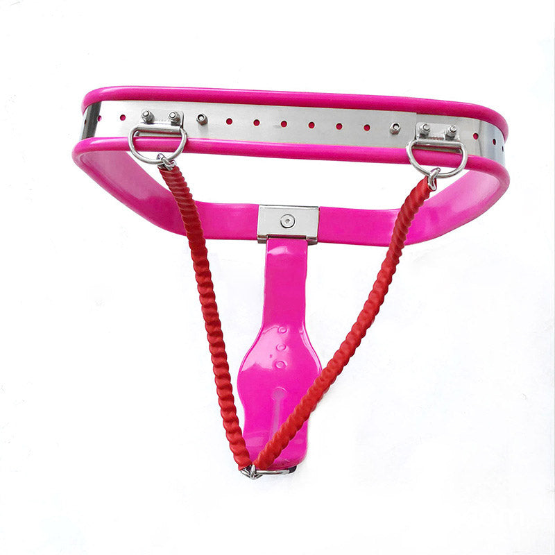 Double-Lock Steel Female Chastity Belt - Image 5