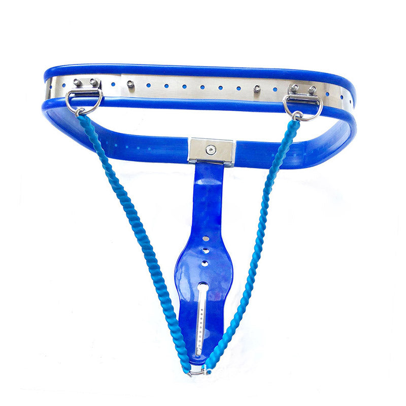 Double-Lock Steel Female Chastity Belt - Image 7