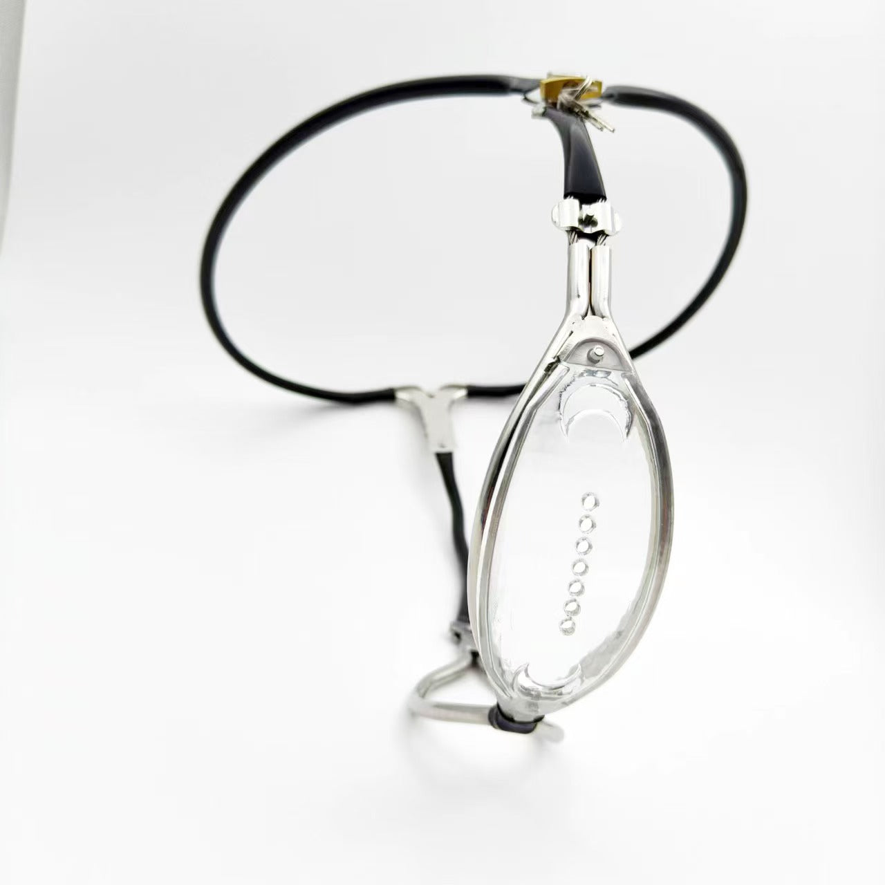 Transparent Panel Female Chastity Belt - Image 4