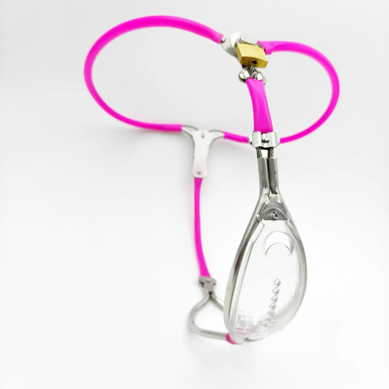Transparent Panel Female Chastity Belt - Image 7