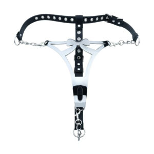 Strapped Metal Chastity Belt in Three Styles