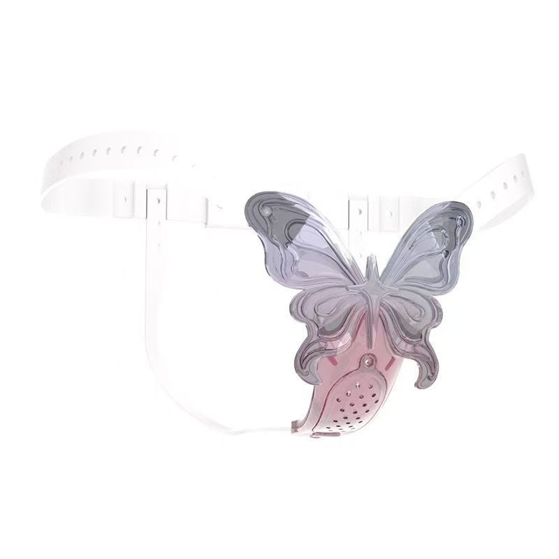 Embossed Butterfly Female Chastity Belt - Image 12