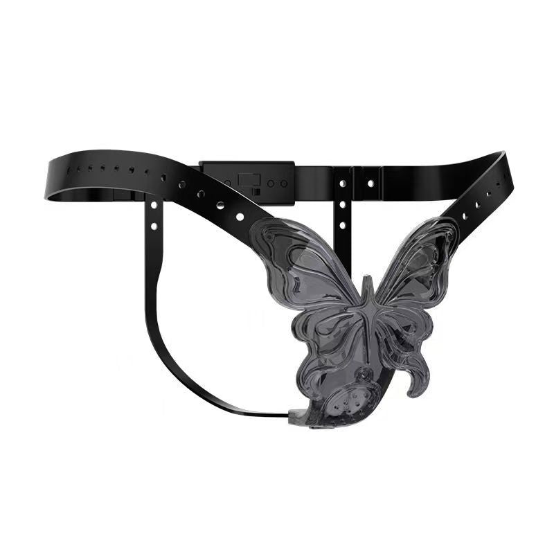 Embossed Butterfly Female Chastity Belt - Image 10