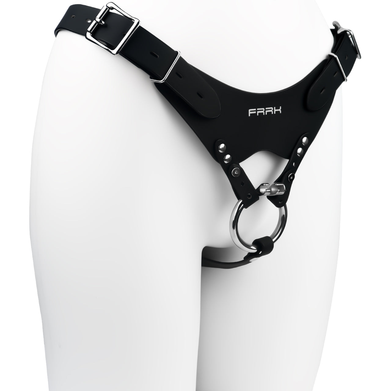 Adjustable Leather Chastity Support Strap - Image 5