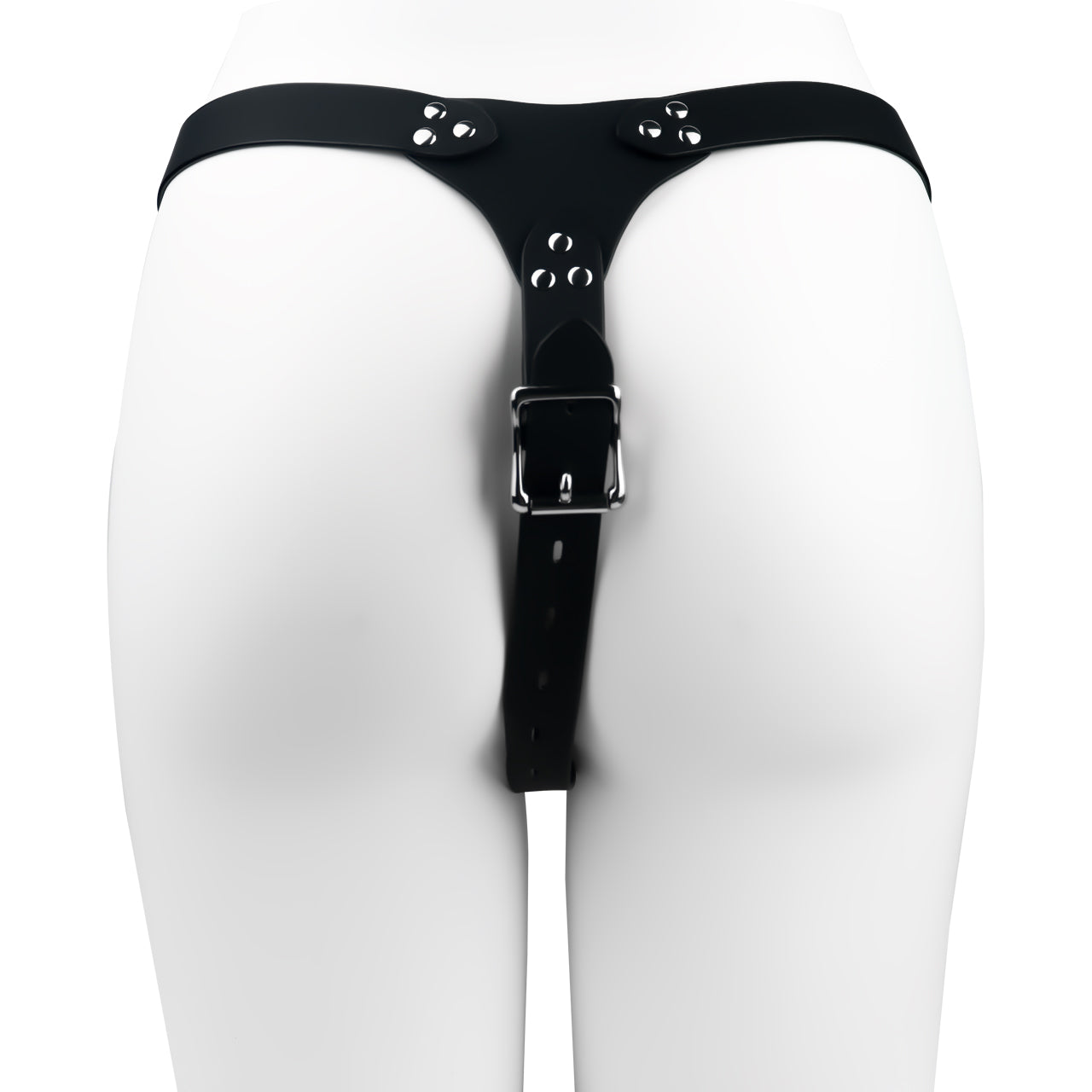 Adjustable Leather Chastity Support Strap - Image 7