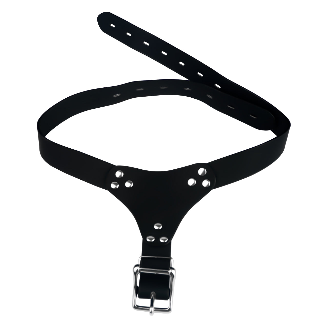 Adjustable Leather Chastity Support Strap - Image 10