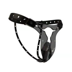 Adjustable Resin Chastity Belt with TPU Straps