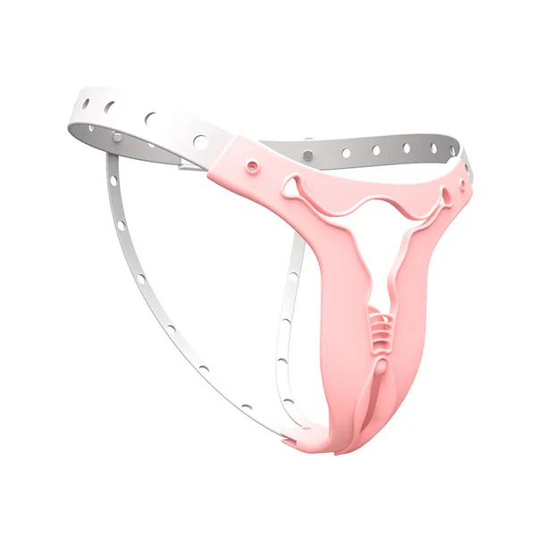 Adjustable Resin Chastity Belt with TPU Straps - Image 2