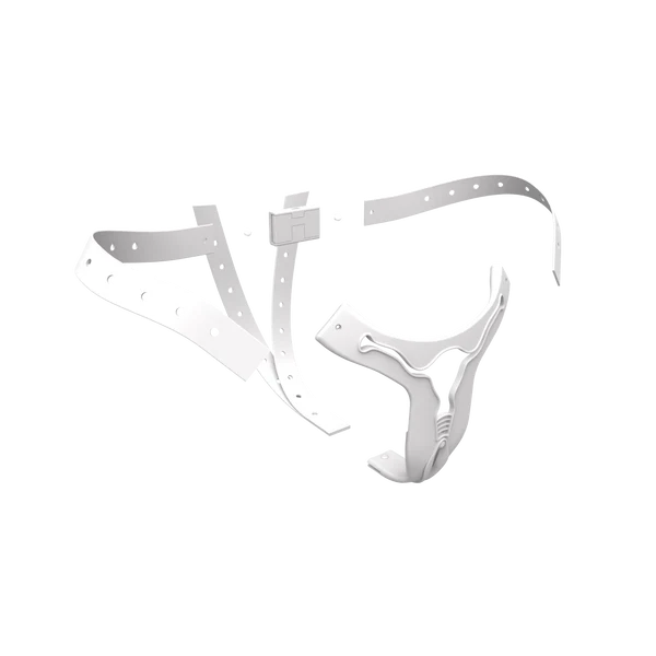 Adjustable Resin Chastity Belt with TPU Straps - Image 7
