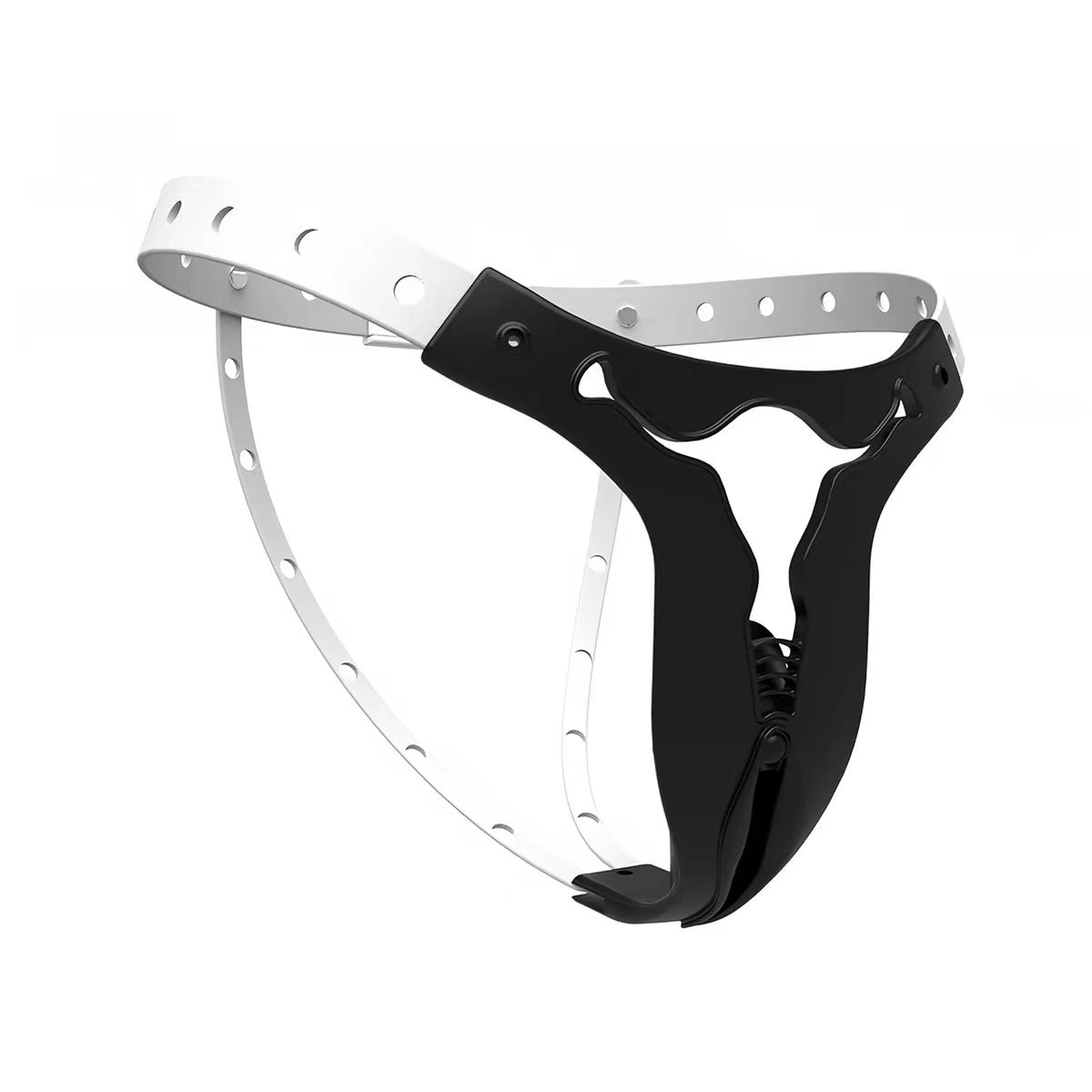 Adjustable Resin Chastity Belt with TPU Straps - Image 4